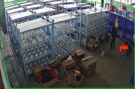 倉庫監控系統|AI視頻監控|火焰識別算法|吸煙識別算法|AI算法|AI監控系統|防盜報警系統